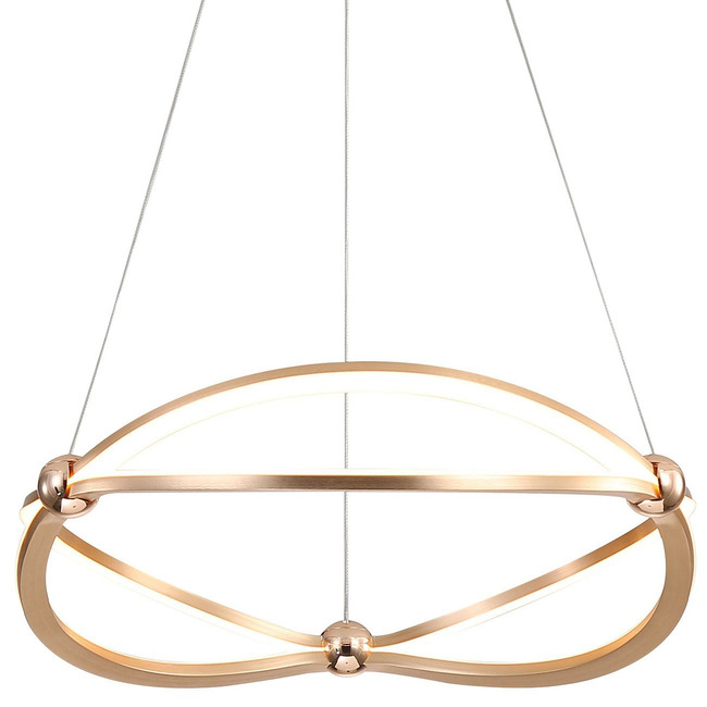 Spirale Chandelier by Golden Lighting