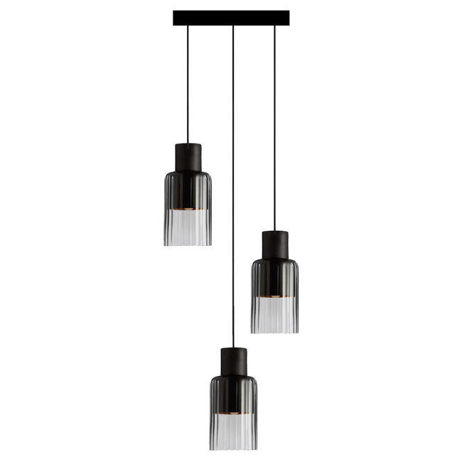 Barro Cluster Circular Pendant by Graypants