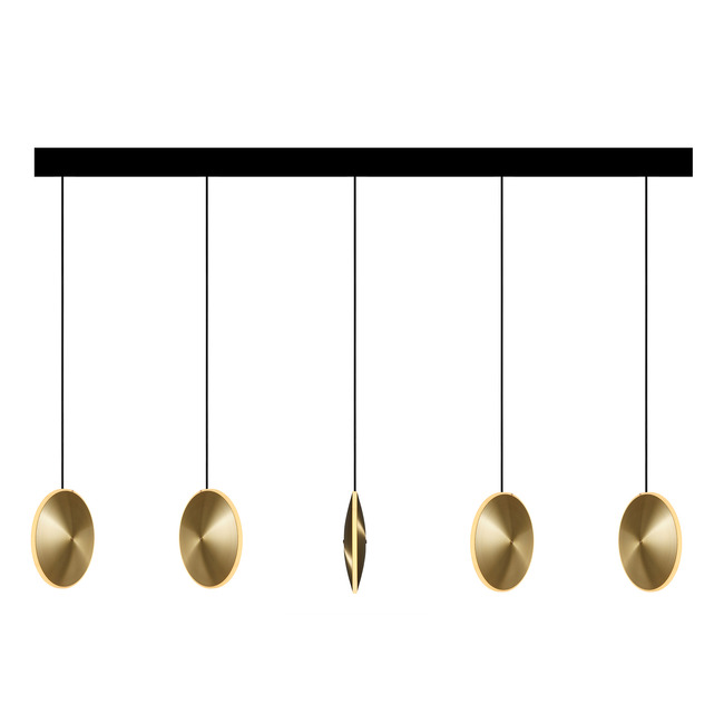 Chrona Dish Linear Pendant by Graypants