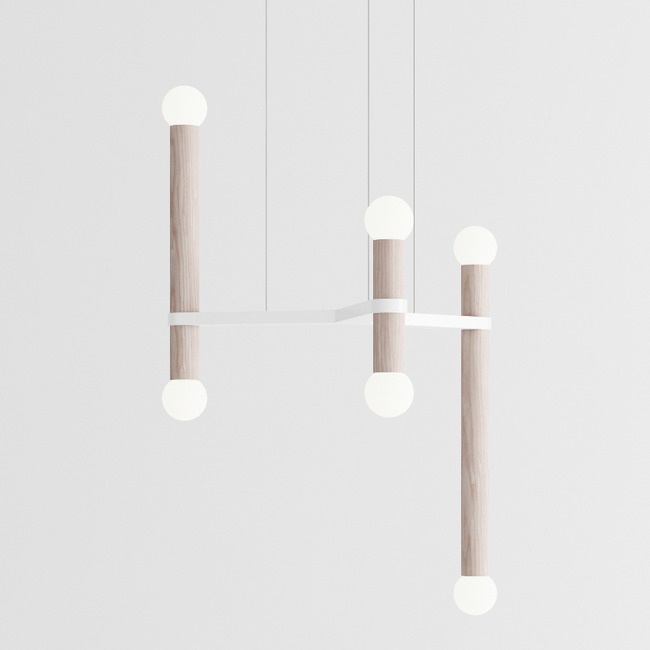 Molecule Chandelier by hollis+morris