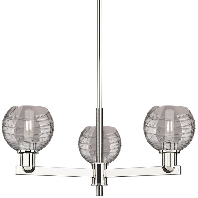 Athens Arcadia Deco Swirl Small Chandelier by Innovations Lighting Athens Arcadia Deco Swirl Small Chandelier by Innovations Lighting