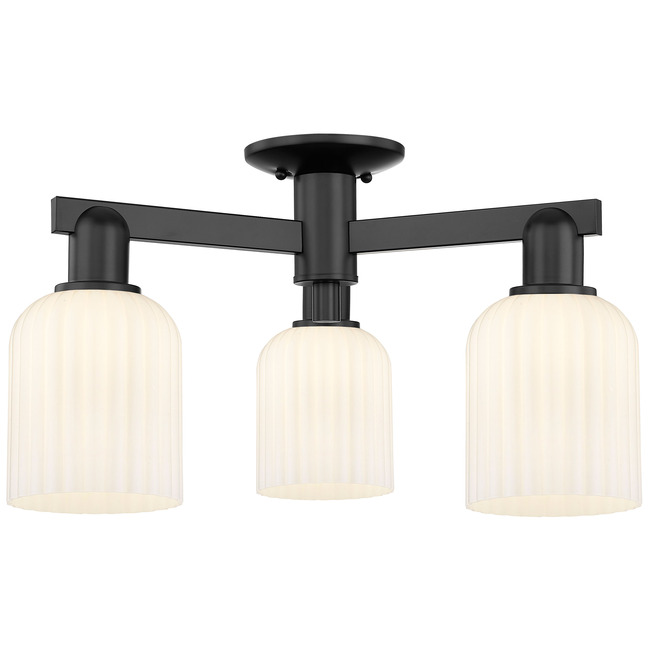 Bridal Veil 3 Light Semi Flush Ceiling Light by Innovations Lighting