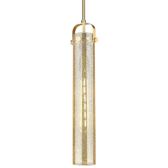 Pilaster Mini Champagne Bronze Pendant by Innovations Lighting
