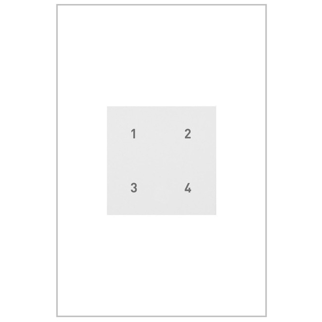 Adorne Wired Smart Scene Controller with Netatmo by Legrand Adorne