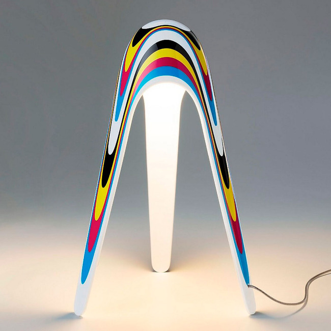Cyborg Texture Table Lamp by Martinelli Luce