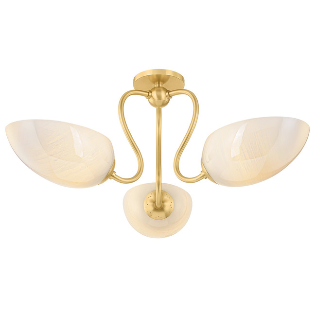Reva Semi Flush Ceiling Light by Mitzi