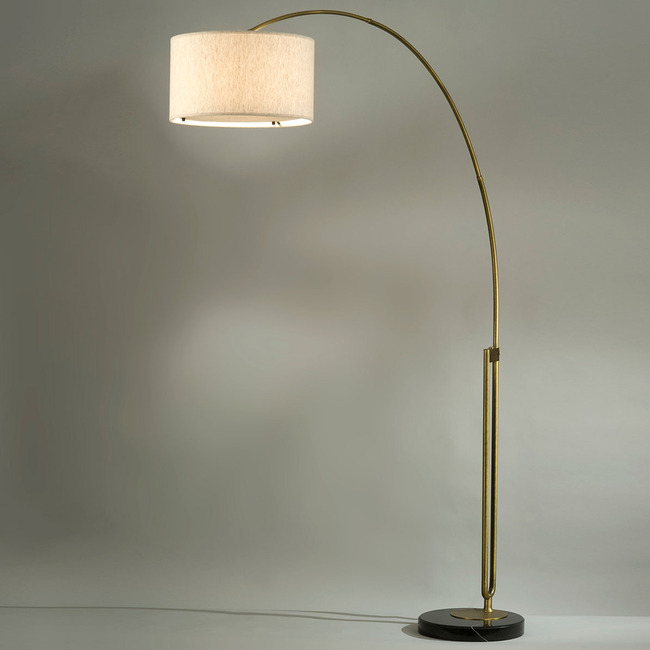 Viborg Arc Floor Lamp by Nova of California