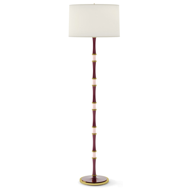 Kane Fabric Floor Lamp by Robert Abbey