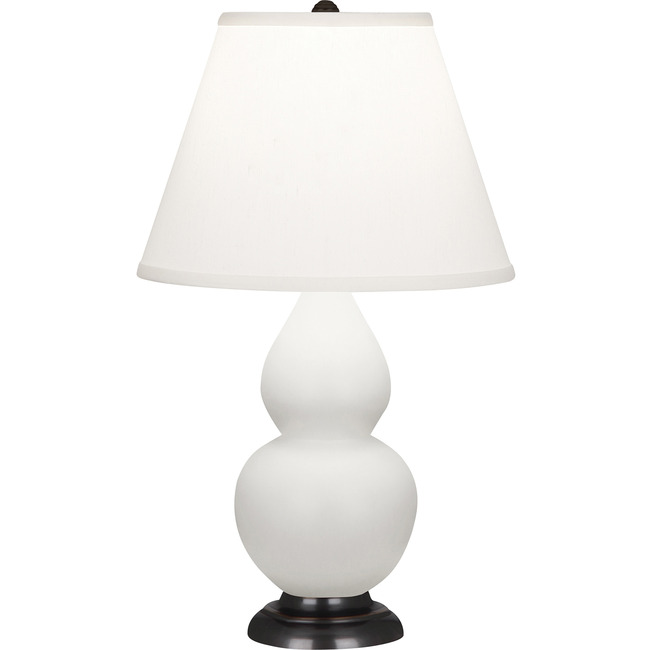 Small Pearl Double Gourd Table Lamp by Robert Abbey