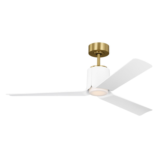 Peel Smart Ceiling Fan with Color Select Light by Visual Comfort Fan