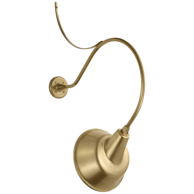 Academy Outdoor Anchor Larrabee Tilt Bowers Shade Wall Light by Visual Comfort Signature