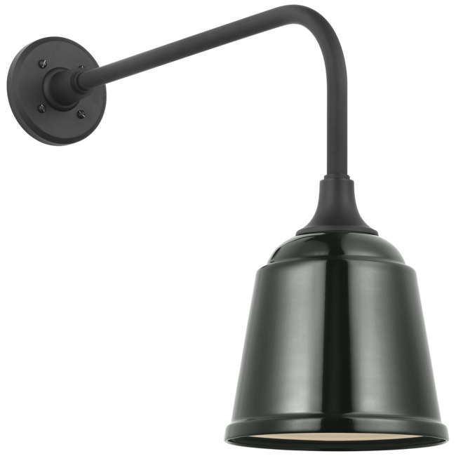 Academy Outdoor Rex Small Rockhouse Shade Wall Light by Visual Comfort Signature