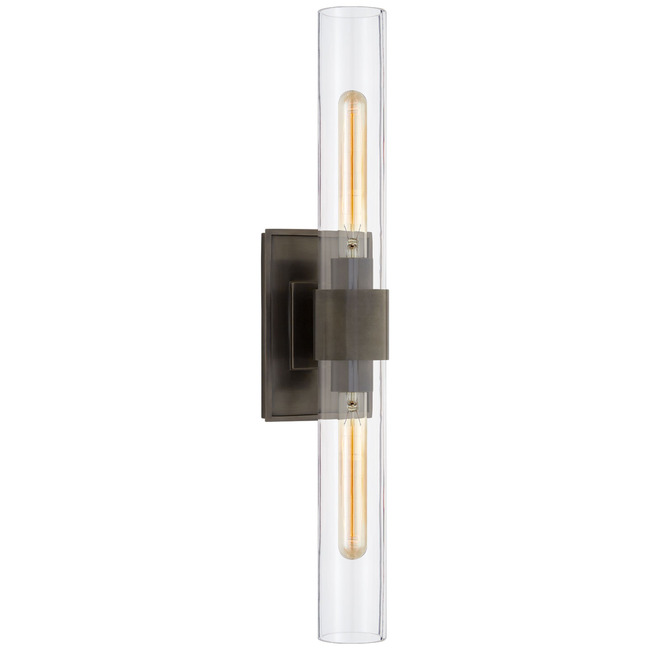 Presidio Double Wall Sconce - Overstock by Visual Comfort Signature