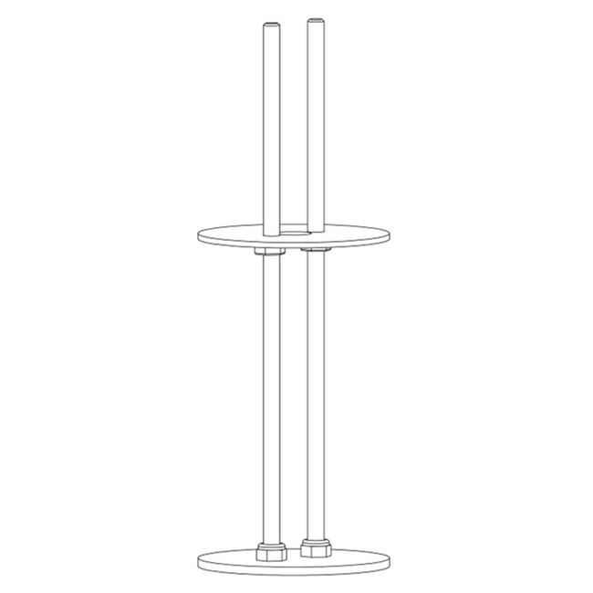 Tube Bolt Mounting Accessory by B.lux