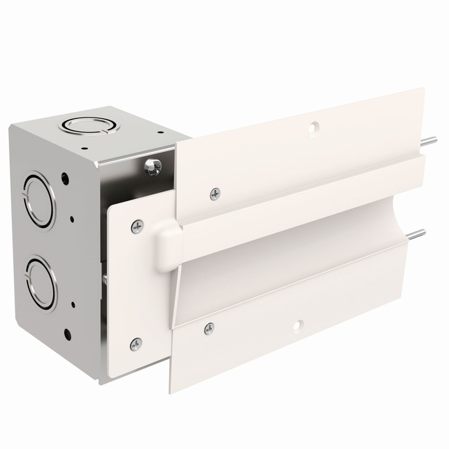 DIY Reveal Cove/Pathway End Feed Power Channel Connector by PureEdge Lighting