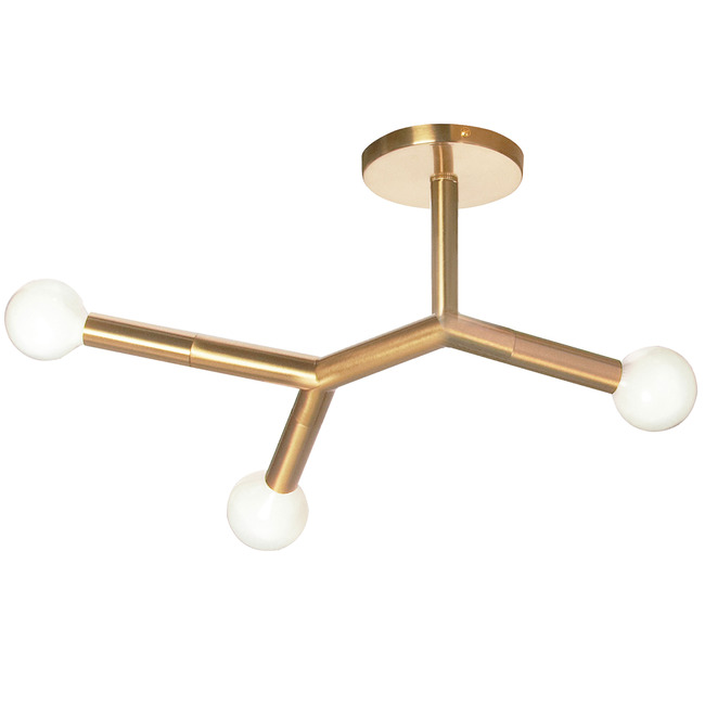 Morgan Semi Flush Ceiling Light by Dainolite