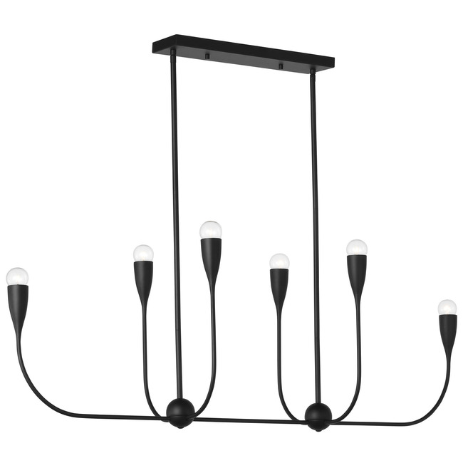 Maya Linear Chandelier by Generation Lighting