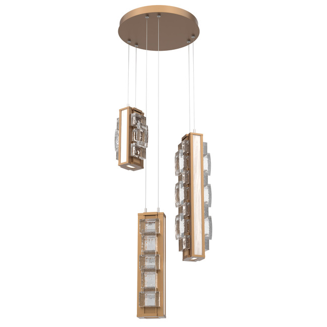 Tessera Round Multi Light Pendant by Hammerton Studio