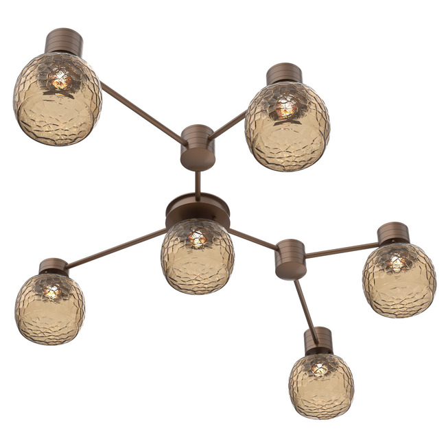 Vessel Hub & Spoke Linear Ceiling Flush / Wall Sconce by Hammerton Studio