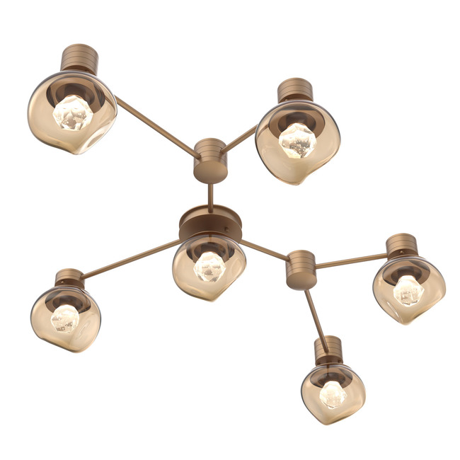 Luna Hub & Spoke Ceiling Light / Wall Sconce by Hammerton Studio