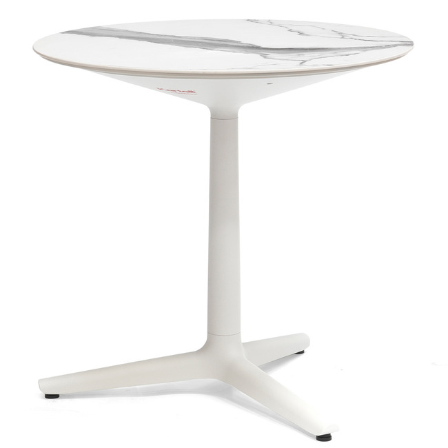 Multiplo Round Table with Spoke Base by Kartell