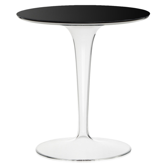 Tip Top Glass Top Table by Kartell