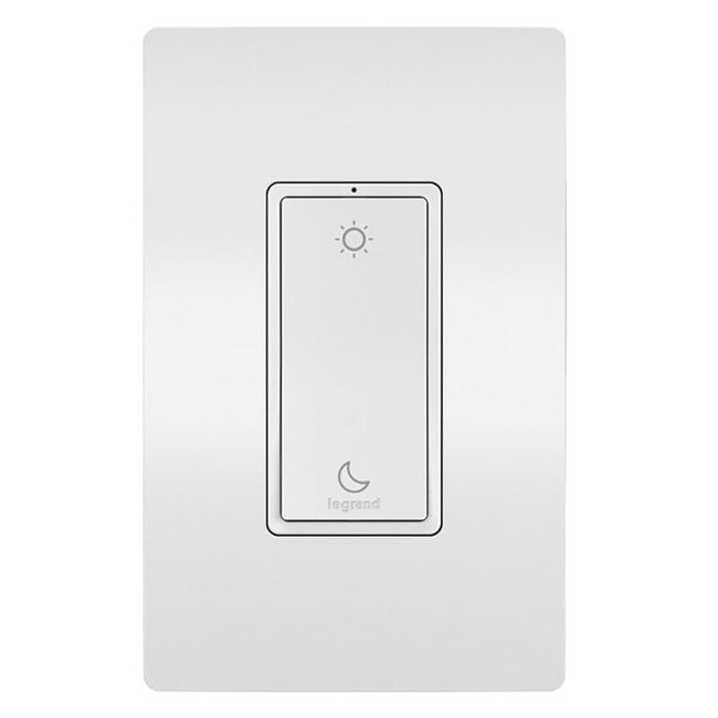 Radiant Sleep / Wake Wired Smart Switch with Netatmo by Legrand Radiant