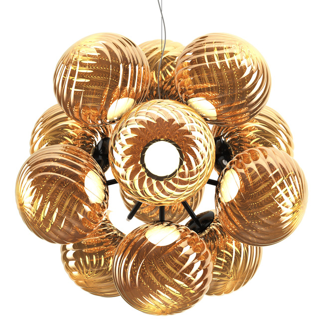 Whirl Burst Chandelier by Tom Dixon Whirl Burst Chandelier by Tom Dixon
