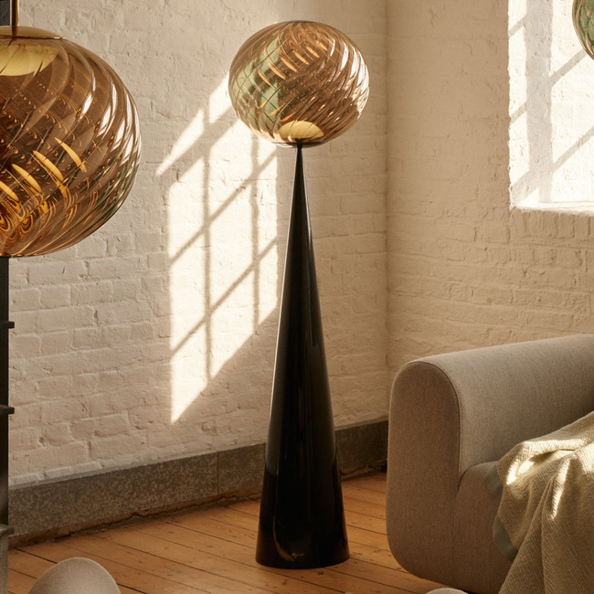 Whirl Cone Floor Lamp by Tom Dixon