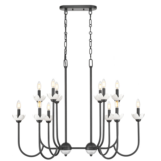 Allistair Linear Chandelier by Z-Lite Allistair Linear Chandelier by Z-Lite