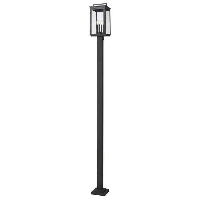 Hartwell Outdoor Post Light with Square Post by Z-Lite