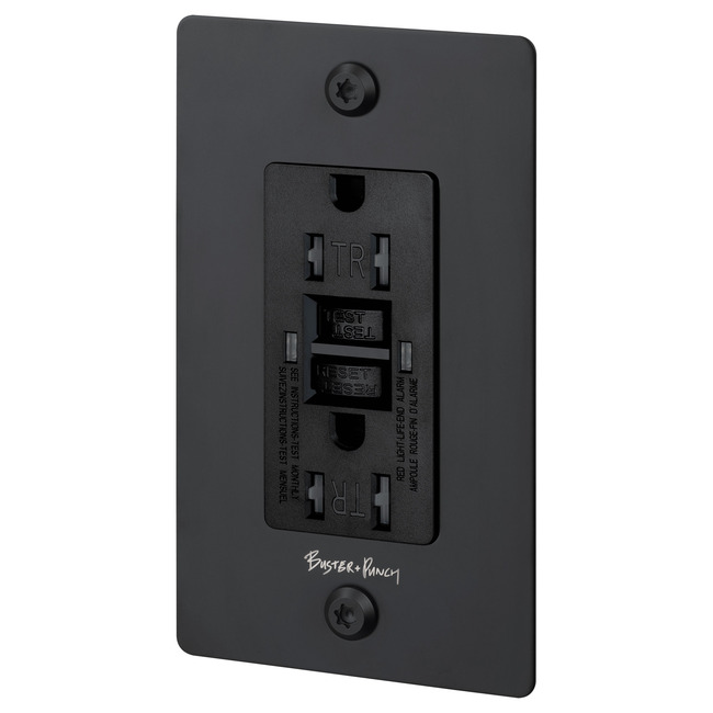 Buster + Punch Linear GFCI Duplex Outlet by Buster + Punch