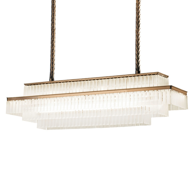 Charles Rectangular Chandelier by Italamp