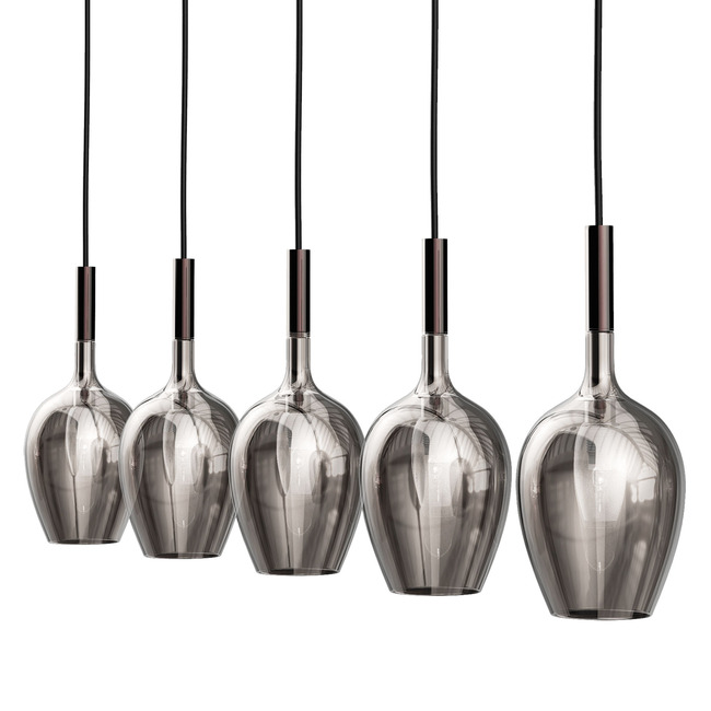 Rose Linear Multi Light Pendant by Italamp
