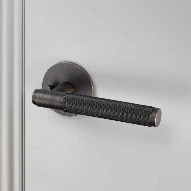 Conventional Cross Pattern Lever Door Handle Set - Overstock by Buster + Punch