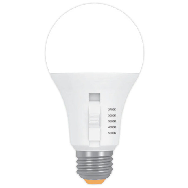 A21 Med Base 12.5W 120V Color-Select 92CRI 6-Pack by Green Creative