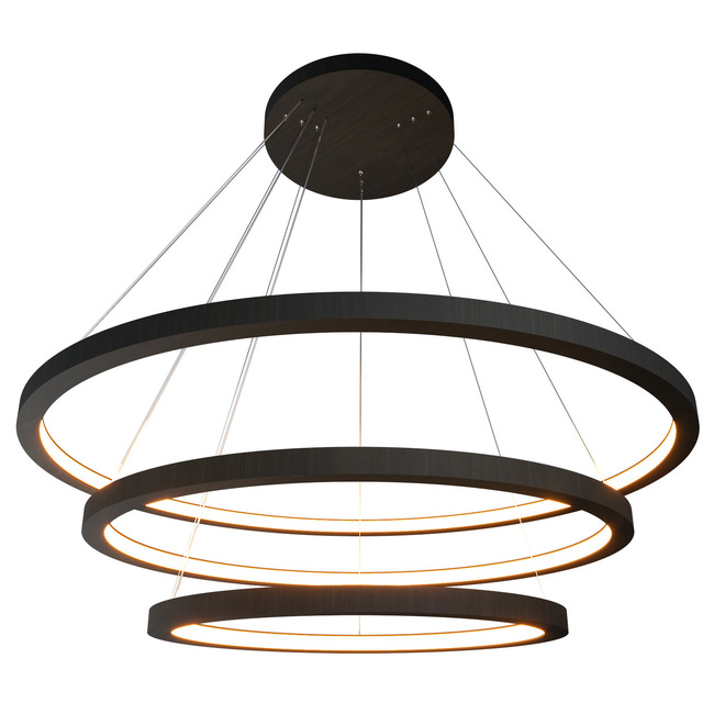 Cylindrical Frame Tiered Pendant by Accord Iluminacao