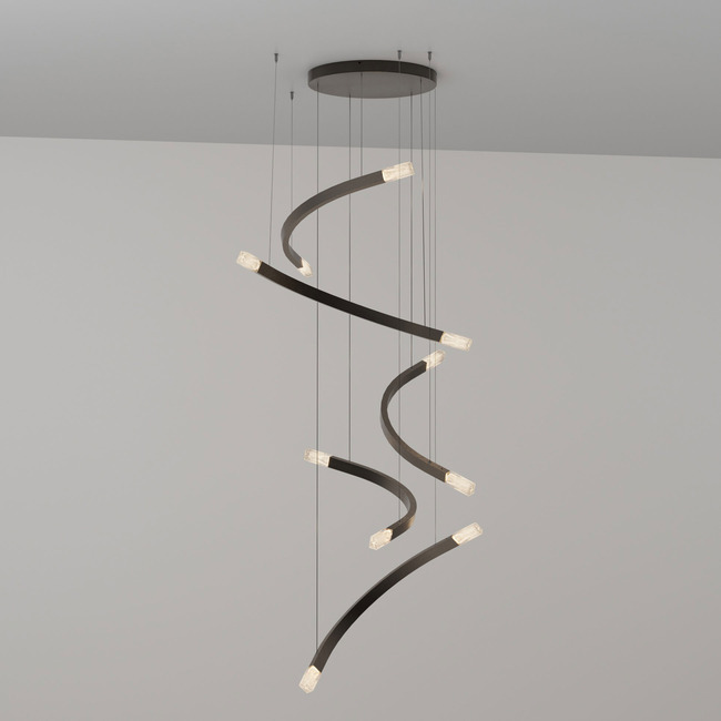 Trace Free Fall Pendant - Lightology Exclusive by CTO Lighting