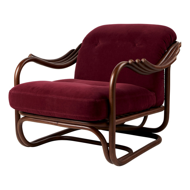 Poltrona Tria Lounge Chair by Gubi