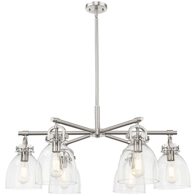 Newton Bell Arched Chandelier by Innovations Lighting