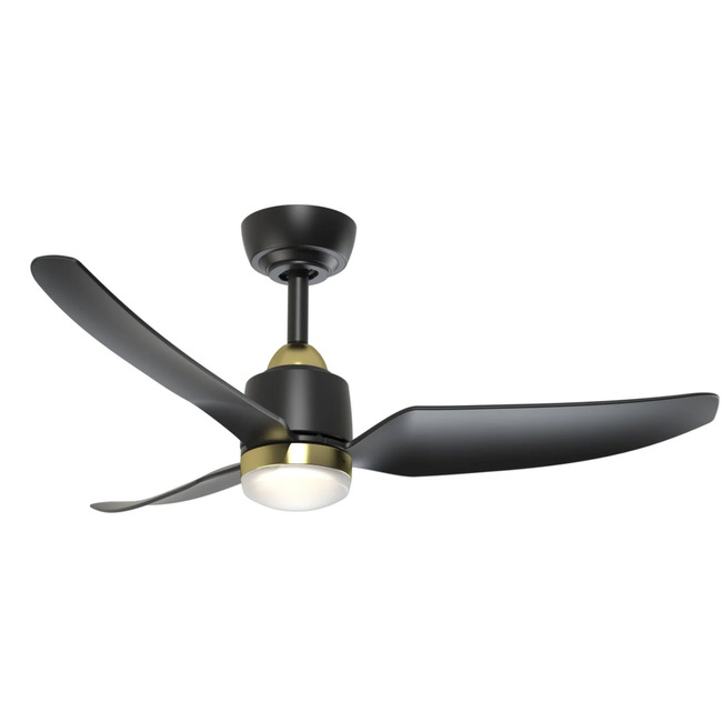 Hugo LED Color-Select Indoor / Outdoor Ceiling Fan by Kuzco Lighting