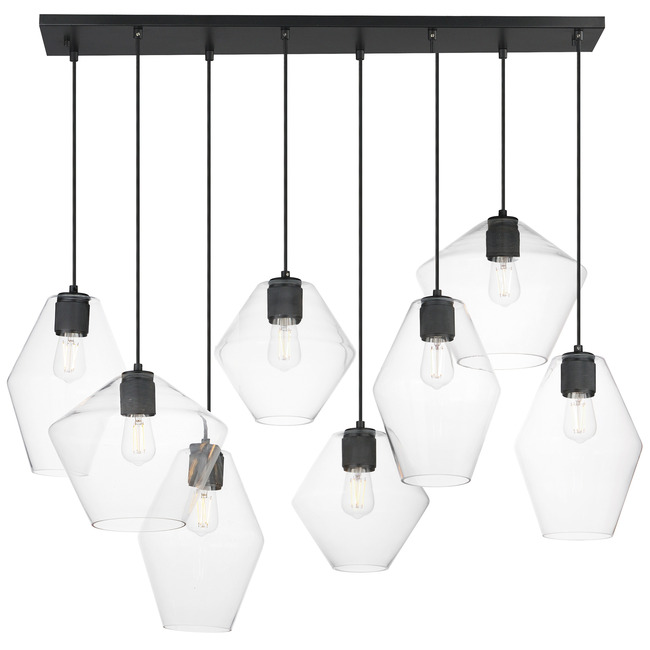 Geode Linear Pendant by Maxim Lighting