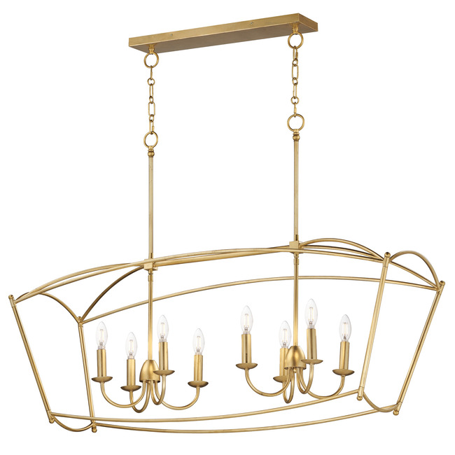 Plumette Linear Pendant by Maxim Lighting