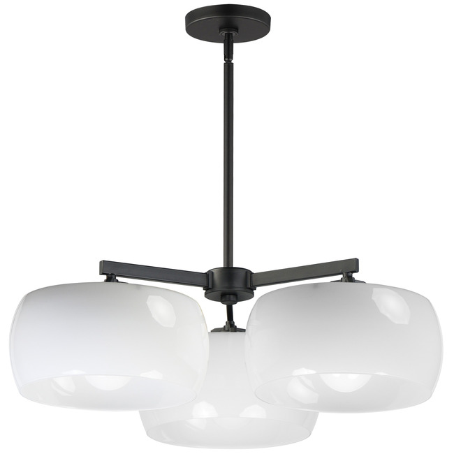 Glazed Chandelier by Maxim Lighting