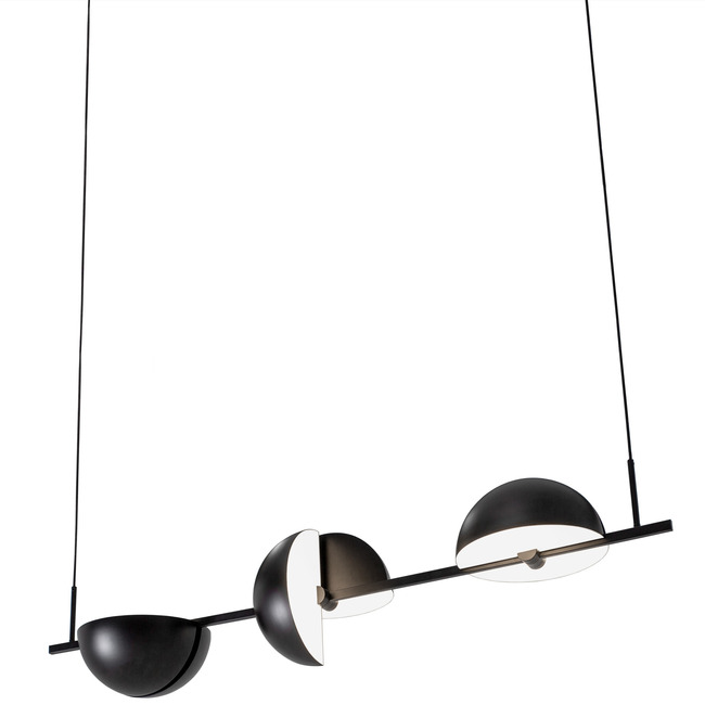 Trapeze Triplette Pendant by Oblure