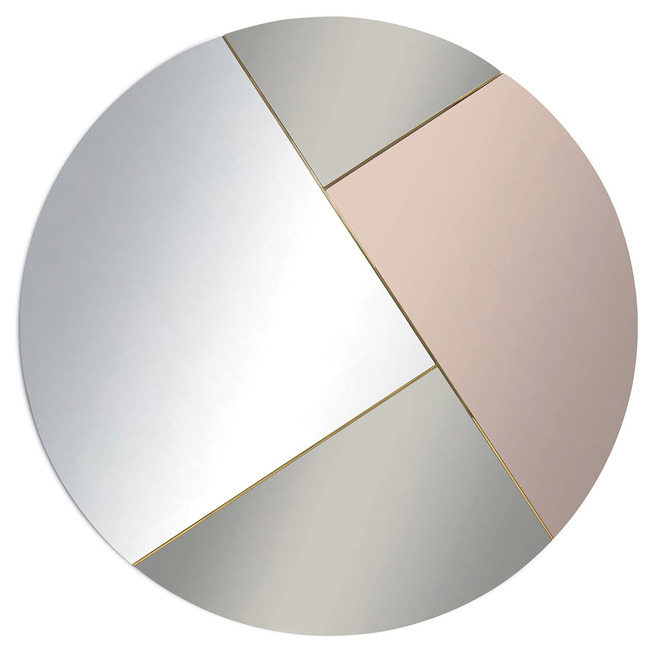 Iris Round Mirror by Regina Andrew