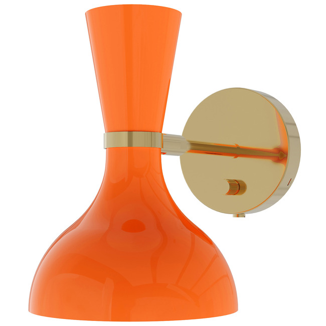 Clare Hardwired / Plug-in Wall Sconce by Robert Abbey