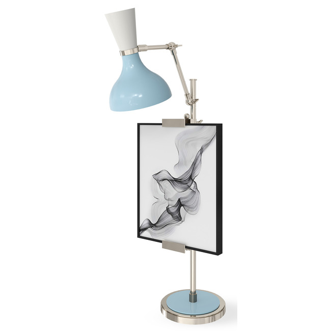 Clare Easel Table Lamp by Robert Abbey