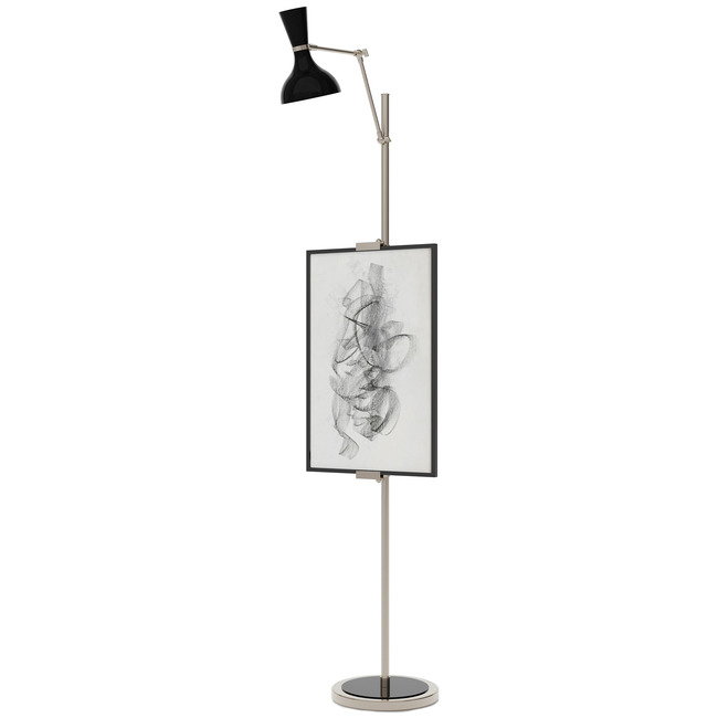 Clare Easel Floor Lamp by Robert Abbey