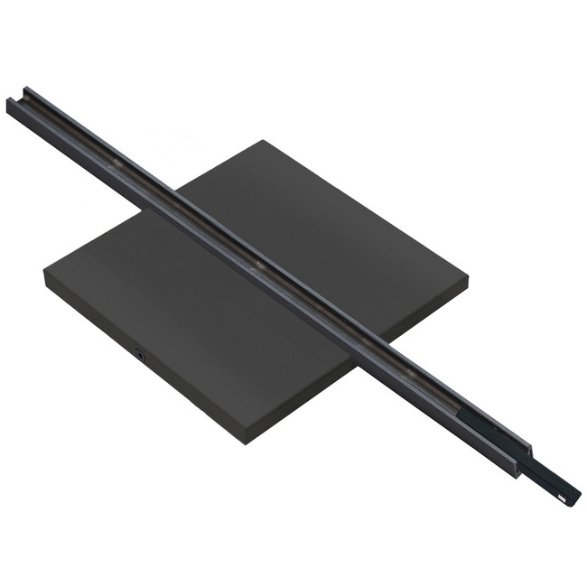 MicroTrack Ceiling Single Center Power Feed w/ 14.5" Track by PureEdge Lighting